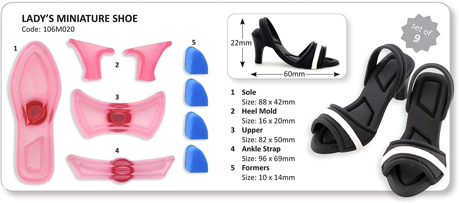 PME : Lady's Shoe Cutter - Set of 9
