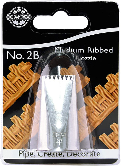 JEM Nozzle - Medium Ribbed/Plain Basket/Weave #2B