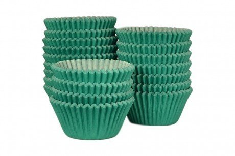 Bakeworld Professional Muffin Cases Green 500pk — - Main Image