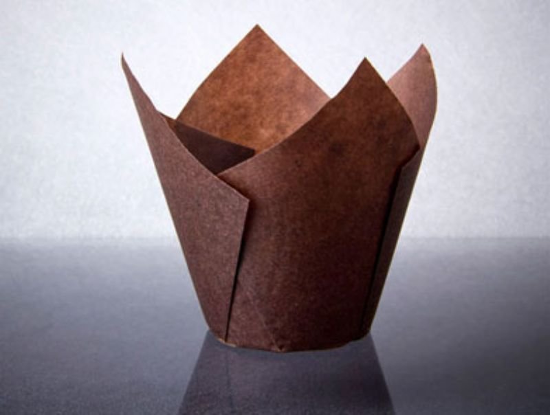 Brown Tissue Muffin Case 200pk - Bakeworld.ie
