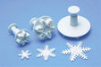 3 Set Snowflake Plunger Cutters - Bakeworld.ie