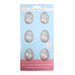 6 Mini Chocolate Egg Moulds - Smooth - Bakeworld.ie