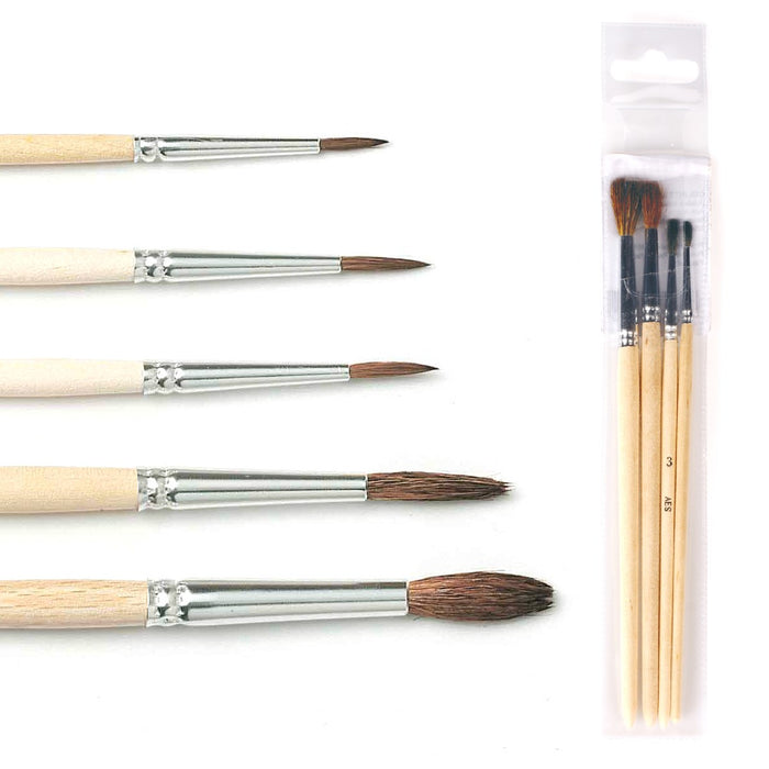 Set of 4 paint brushes