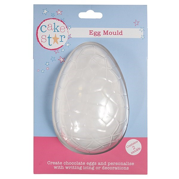 3D Cracked Egg Mould Large