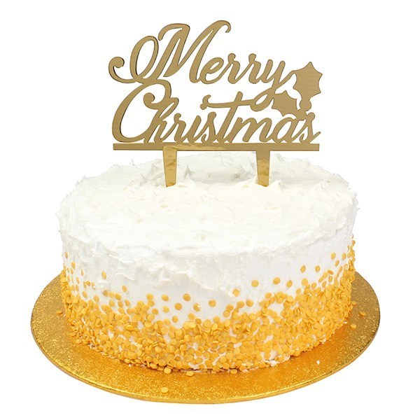 Non-Edible Cake Topper | Christmas Tree Topper | Edibilis