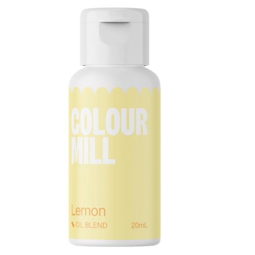 Oil Based Colouring 20ml Lemon