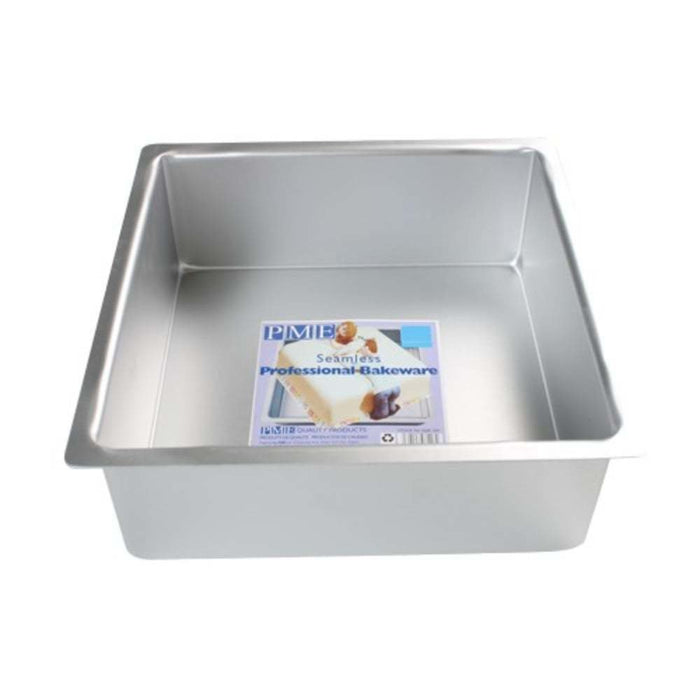 Bakeworld-Invicta Square Cake Tin 254mm (10'') —