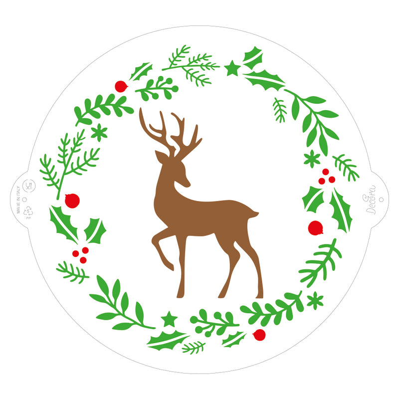 Reindeer stencil