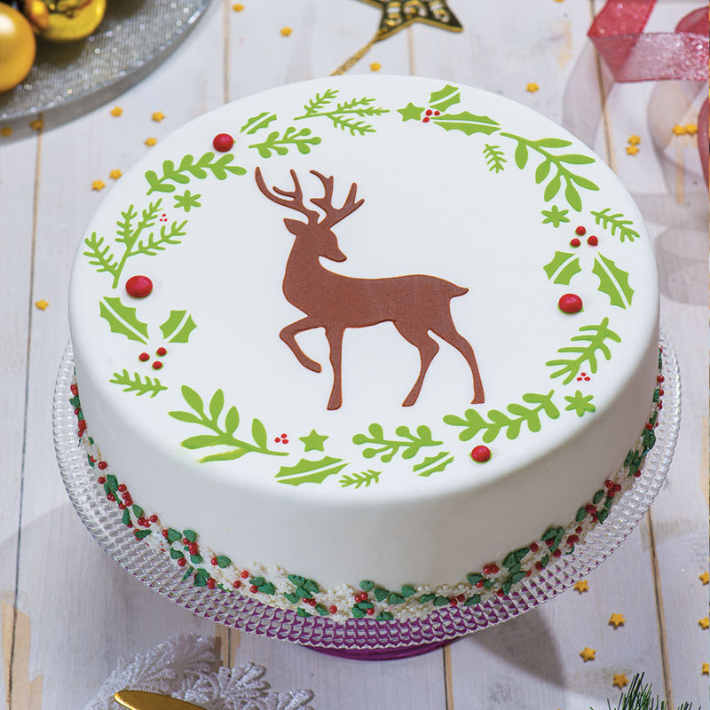 Reindeer stencil