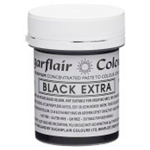 Sugarflair Black Extra Paste 42g