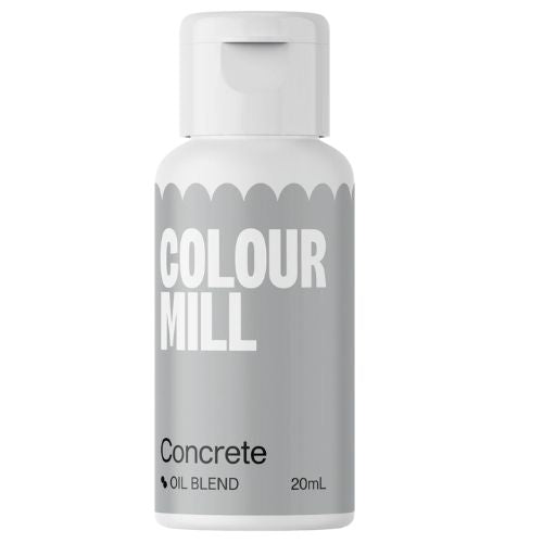 Oil Based Colouring 20ml Concrete