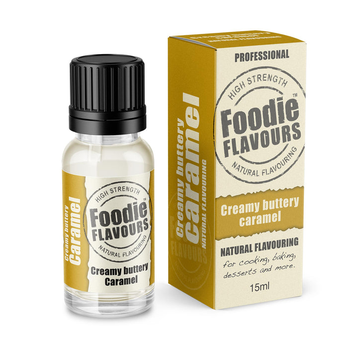 Creamy Buttery Caramel Natural Flavouring 15ml