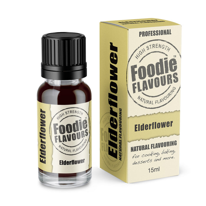 Elderflower Natural Flavouring 15ml