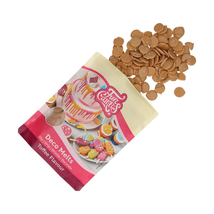 FunCakes Deco Melts - Toffee Flavour- 250g