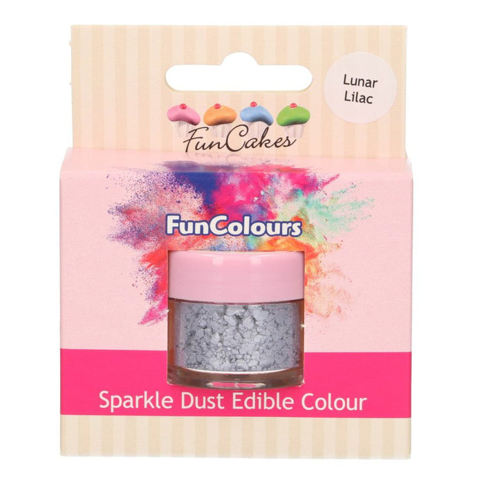 FunCakes Edible Sparkle Dust - Lunar Lilac