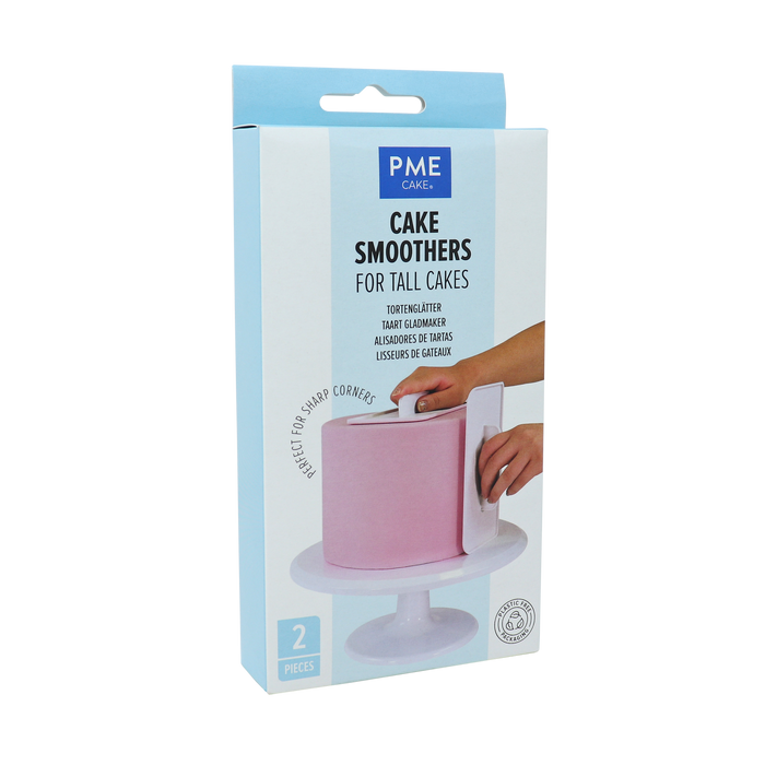 Cake Smoothers for Tall Cakes Set of 2