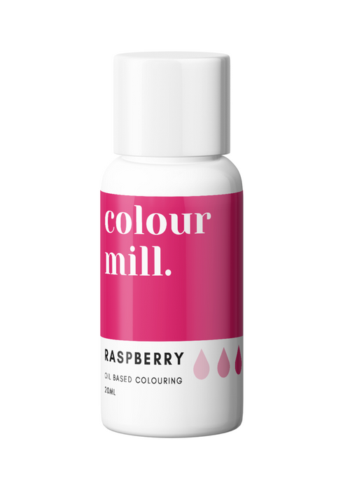 Oil Based Colouring 20ml Raspberry