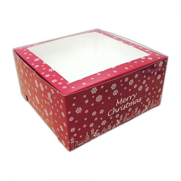 Christmas Cake box 8"x 8"x 5"