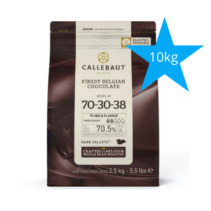 Belgian Callebaut Dark Chocolate 70% 10 kg