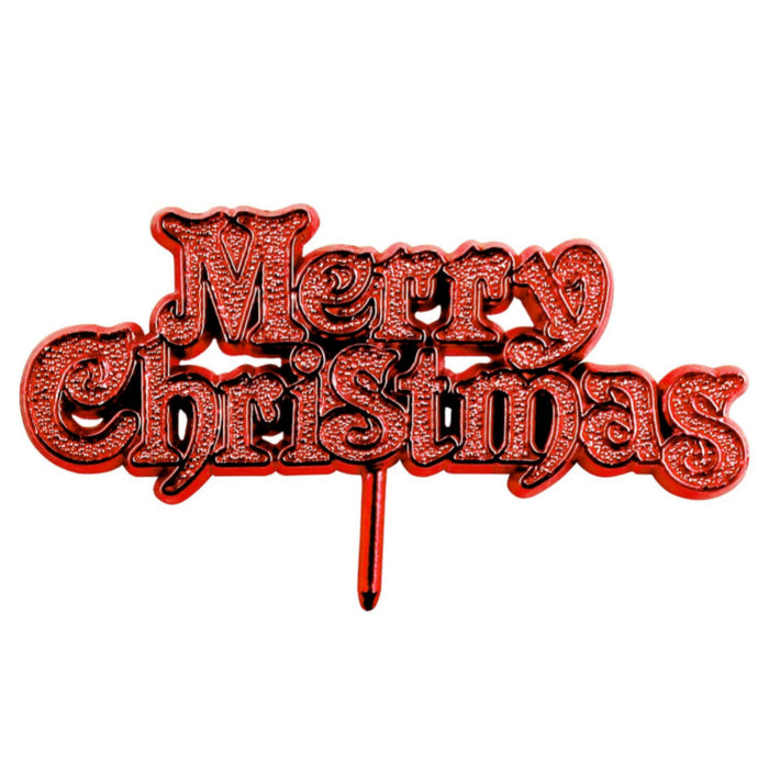 Motto : Merry Christmas : Red