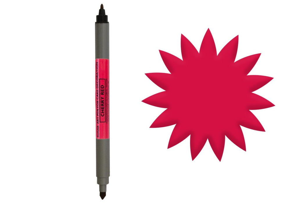 Sugarflair Art Pen - Cherry Red