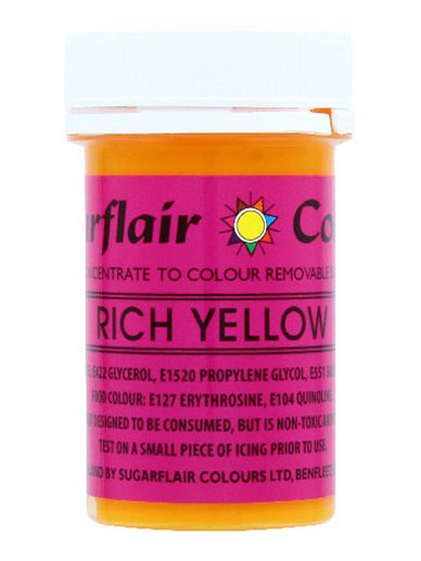 Rich Yellow Non-Edible Craft Paste 25g