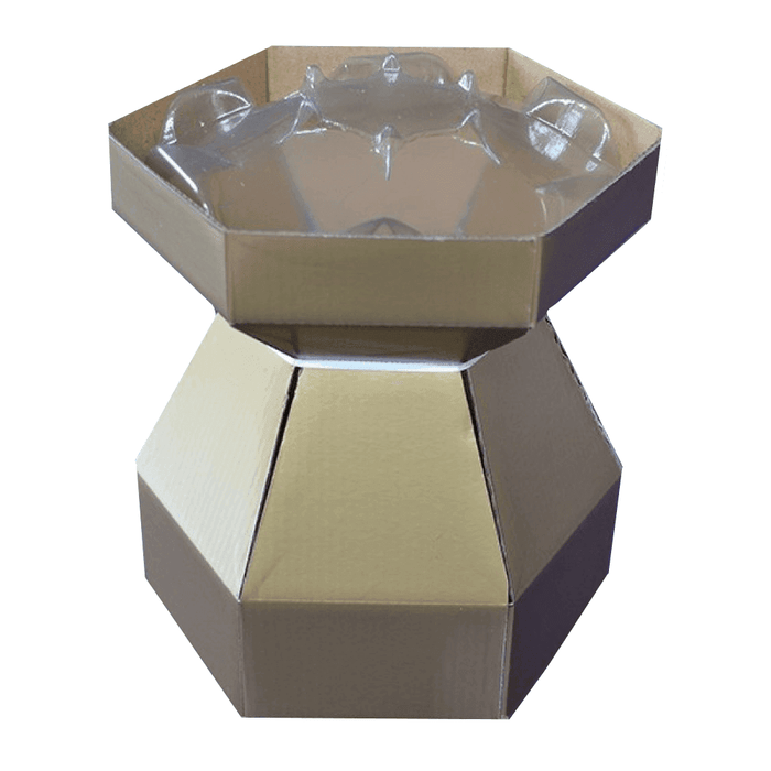 Cupcake Bouquet Box-7 Holding Cups: Gold