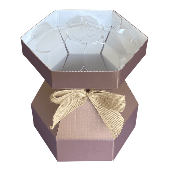 Cupcake Bouquet Box-7 Holding Cups: Rose Gold