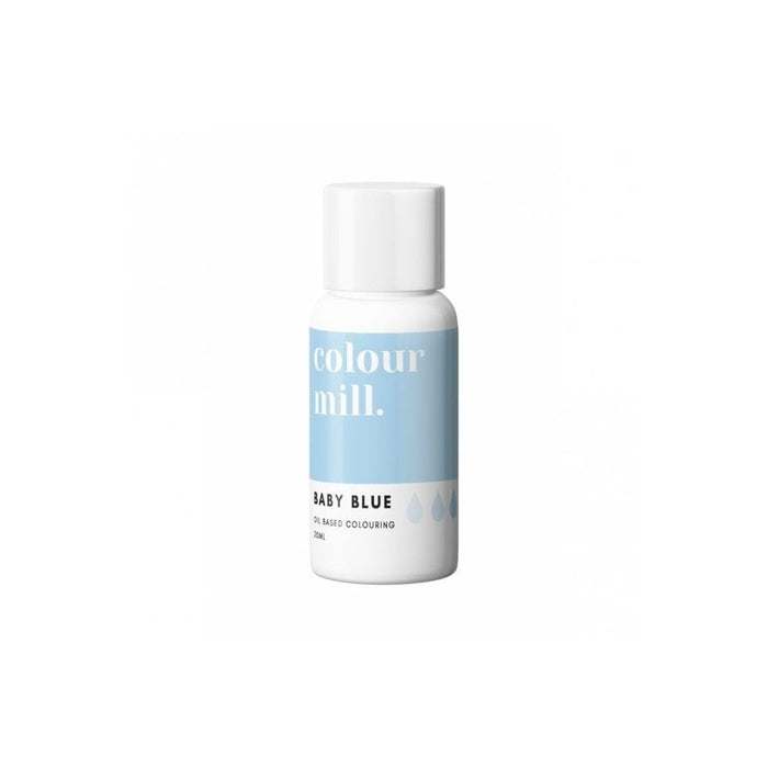 Baby Blue Oil Based Food Colouring 20ml