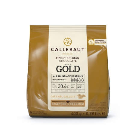 Belgian Callebaut Gold 30.4% 400g