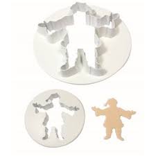 Father Christmas 2 Cutter Set