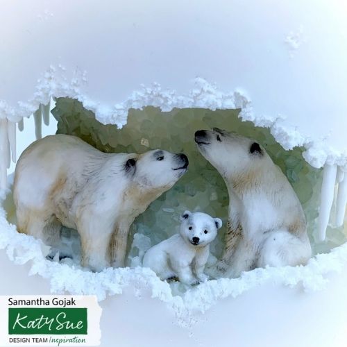 Katy Sue Moulds : Polar Bear Family