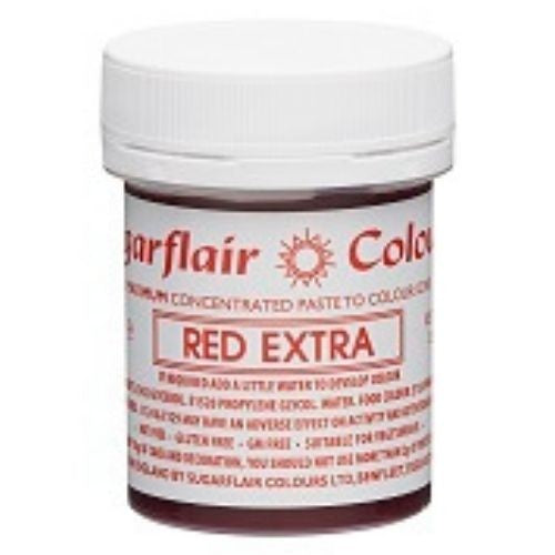 Sugarflair Red Extra Paste 42g