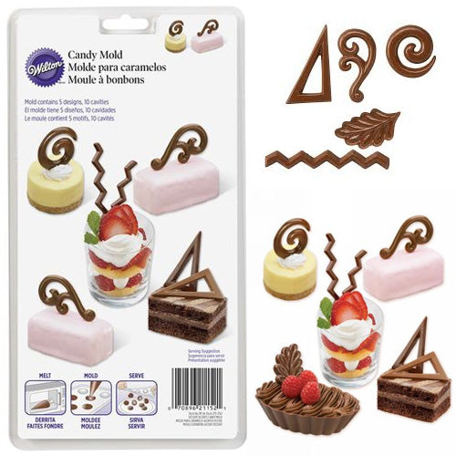Wilton : Candy Mould - Dessert Accents