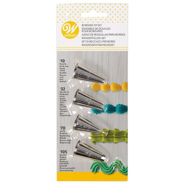Wilton : Borders Tip Set - Carded