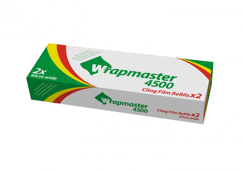 Wrapmaster 4500 Clingfilm refill 500mtr 2pk